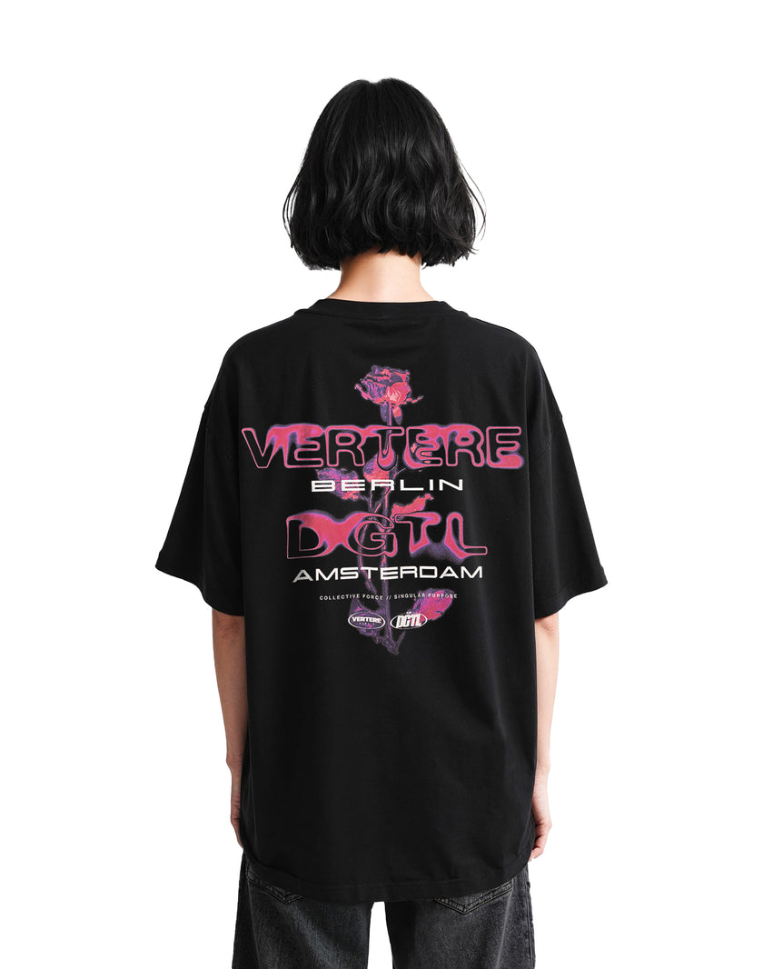 DGTL x VERTERE 2025 T-SHIRT - BLACK-DGTL Store