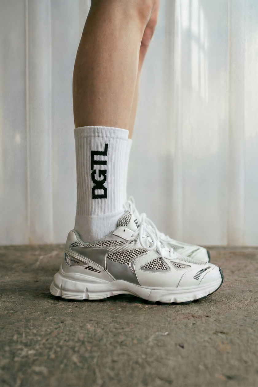 DGTL x Vertere Berlin Unity Socks - White