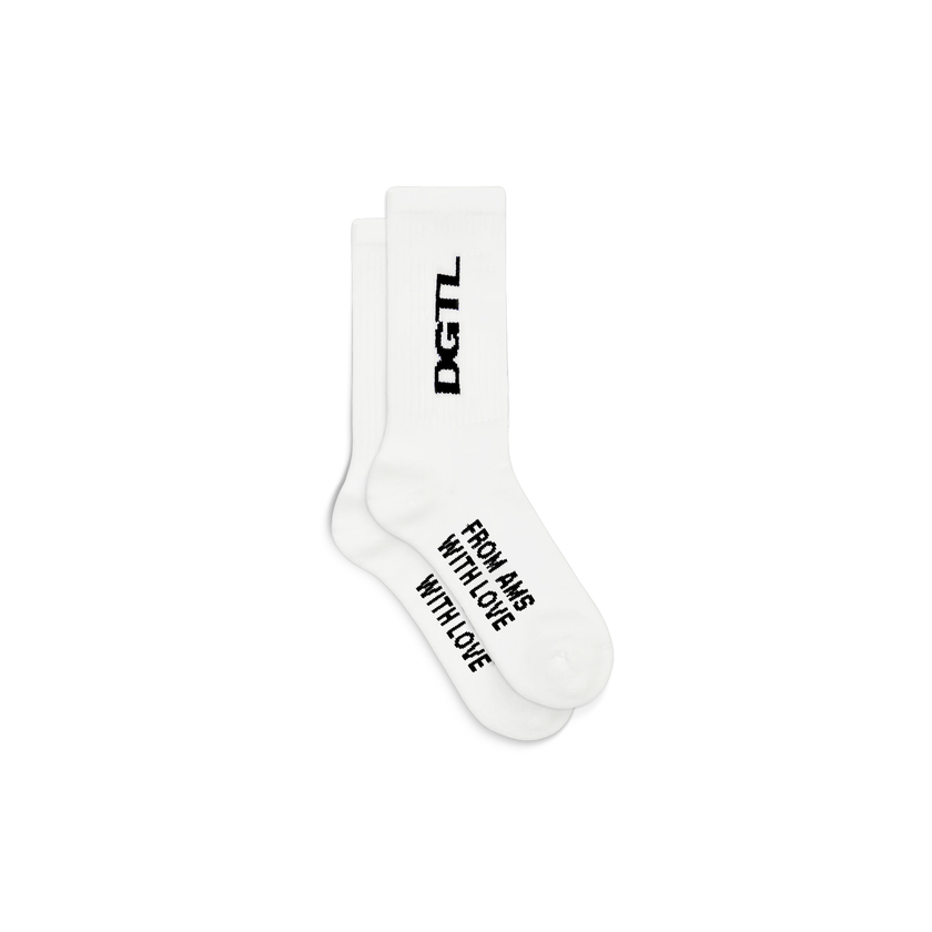 DGTL x Vertere Berlin Unity Socks - White